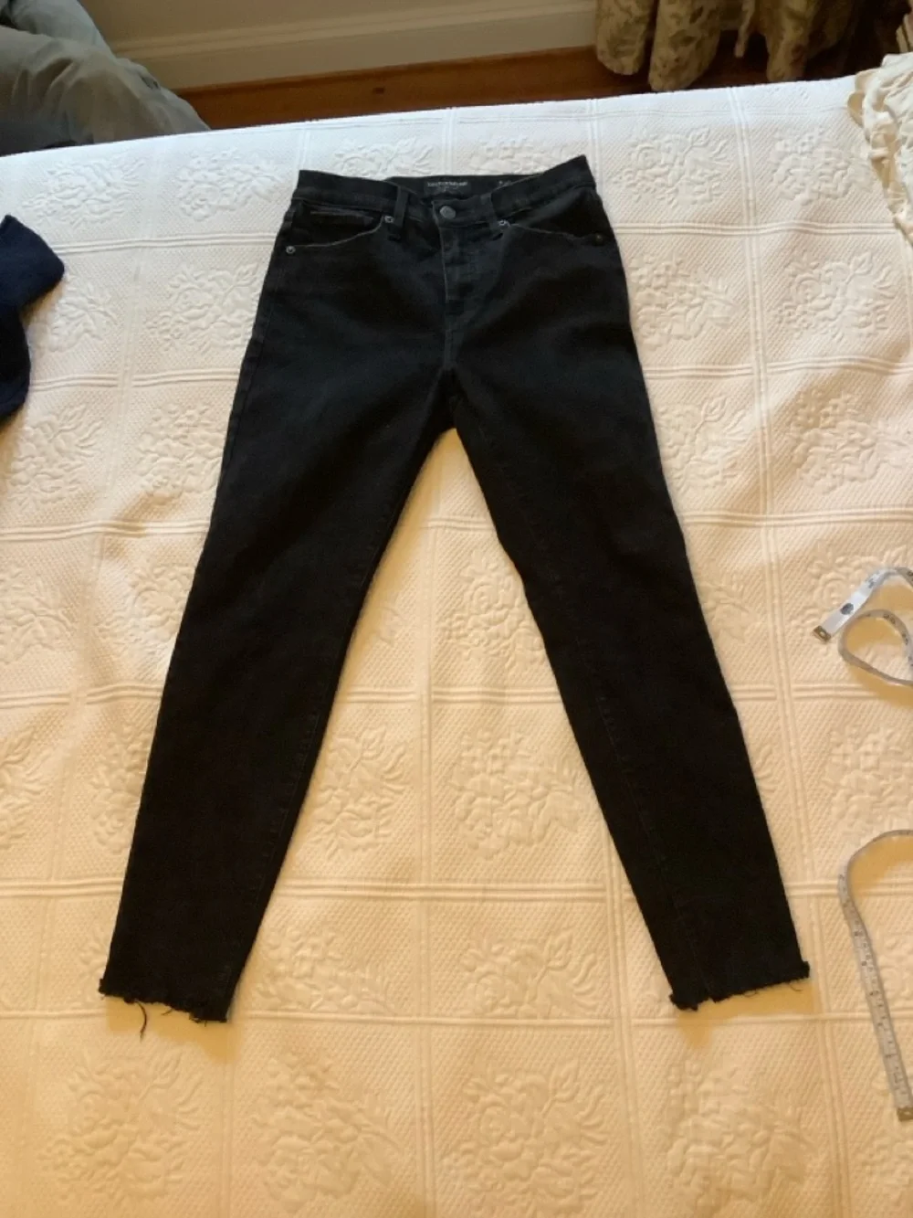 Lucky Brand High Rise Bridgette Black Cropped Jeans - Picture 4 of 11